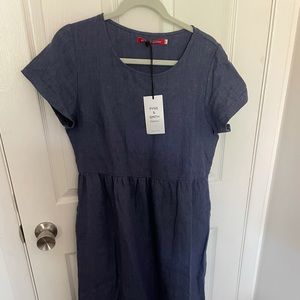 NWT Pyne & Smith no. 17 denim blue